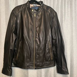 Cole Haan Moto Leather Jacket
